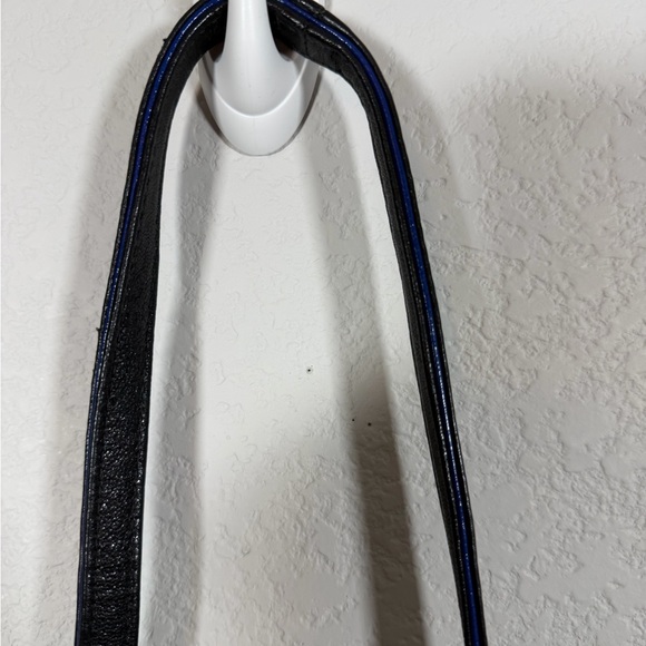 See by Chloe Vintage Blue Crossbody Bag with Soft Material and Gold Zipper - Picture 6 of 7